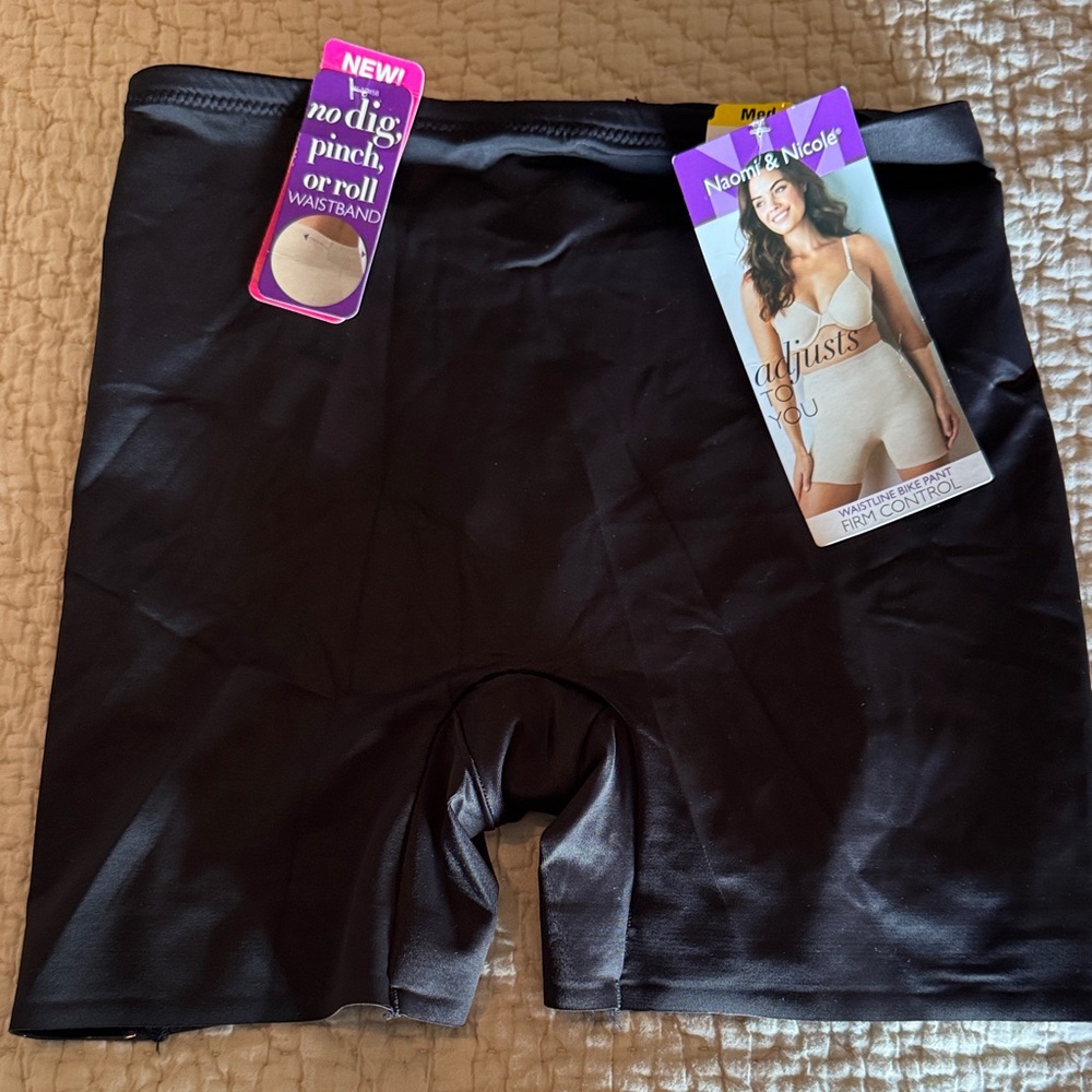 Naomi & Nicole Black Shapewear Shorts